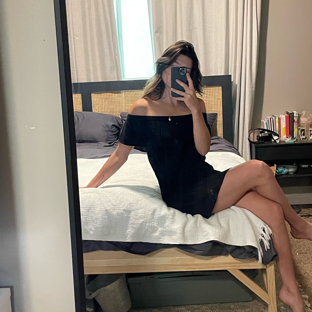 Lightweight off the shoulder sundress